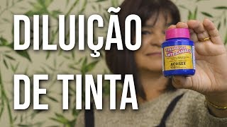 Aprenda a DILUIR sua TINTA Corretamente [upl. by Ilime617]