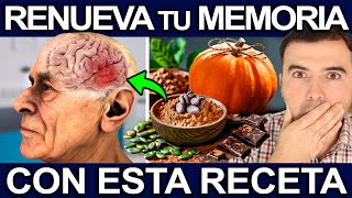 COMO RECUPERAR LA MEMORIA  Alimentos que Eliminan La Perdida De Memoria Y Regeneran Tu Cerebro [upl. by Llertnod]