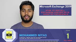 How to install Microsoft Exchange Server 2019  Step by Step  Video 1 [upl. by Auqinimod]