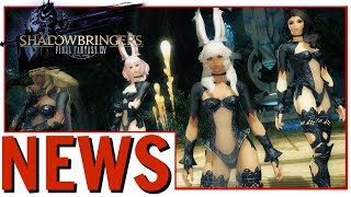 FFXIV Shadowbringers New Job and Race  MMORPG On Nintendo Switch Has Happened [upl. by Anaahs309]