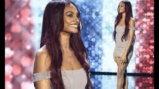 Alesha Dixon stuns in a leggy thighskimming dress and fishnet tights as she steals the spotlight [upl. by Aneeh723]