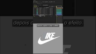 ANIMAÇÃO DA LOGO DA NIKE aftereffects animation nike motiondesign animação tutorial [upl. by Ydnarb]