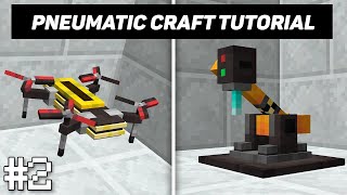 Pneumatic craft Part 2 Printed circuits Tutorial  guide 1201 minecraft java edition [upl. by Letnom]