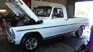 1967 Ford F100 445 3rd dyno run [upl. by Leumas]