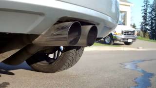 Touareg V10 TDI straight pipe sound [upl. by Roderick]