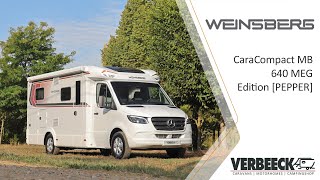 WEINSBERG CaraCompact MB 640 MEG Edition PEPPER [upl. by Courtund]