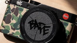 Unboxing BAPE  Leica DLux 7  A Bathing Ape x Stash Edition [upl. by Nomra]