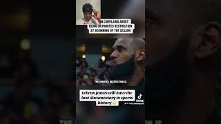 LEBRON JAMES WILL HAVE THE GREATEST DOCUMENTARY IN SPORTS HISTORY [upl. by Aleihs]