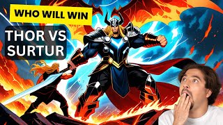 Thor vs Surtur The Fiery Clash [upl. by Revorg]