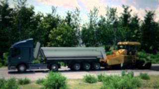 BPW Temperaturmessung bei Asphalttransporten  Temperature measurement when transporting asphalt [upl. by Hopper137]