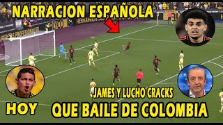 REACCIONO A GOL DE SELECCION COLOMBIA ES UN GOLAZO JAMES LUIS DIAZ MUÑOZ [upl. by Anitniuq]