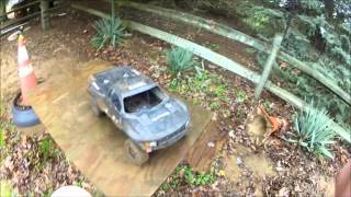 Traxxas Slash on Wet Sand Track  How I Clean up After a Muddy Run [upl. by Roosevelt]