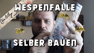 Wespenfalle selber bauen  Wespenfalle in einer Minute selber bauen  Tipps für den Sommer  DIY [upl. by Yzzik]