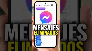 Cómo Ver Mensajes Eliminados en Messenger tutorial facebook truco tipsnadtricks tech [upl. by Varden336]