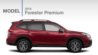 2019 Subaru Forester Premium  Model Review [upl. by Ttenaej]