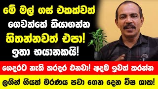 මේ මල් ගස් එකක්වත් ගෙවත්තේ තියාගන්න හිතන්නවත් එපා  ඉතා භයානකයි නැති කරදර එනවා  අදම ඉවත් කරන්න [upl. by Anyr420]