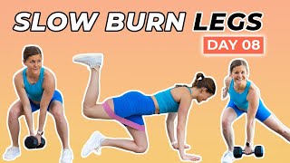 Stronger 25 Day 8 25Minute Leg Circuit Workout Slow Burn [upl. by Trace113]