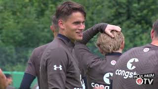 Das erste Training in Maria Alm I FC St Pauli TV [upl. by Haines]