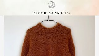 PetiteKnit Novice Sweater Aflukning [upl. by Melac]