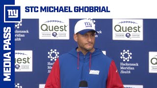 Michael Ghobrial on What Matt Adams Brings to Special Teams  New York Giants [upl. by Kass320]