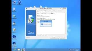 Acronis True Image 2014 Boot from WIM image Windows 8 [upl. by Kartis640]