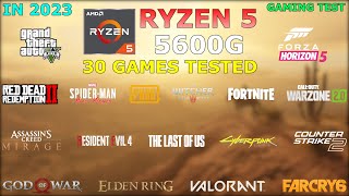 Ryzen 5 5600G Vega 7 Gaming Test  30 Games Tested  Enough for Gaming [upl. by Tolley95]