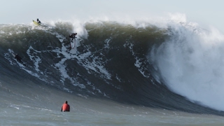 This Might Be the Prettiest Footage of Surfing Giant Mavericks Weve Ever Seen  The Inertia [upl. by Uis]