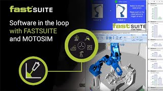 Software in the loop with FASTSUITE and MOTOSIM [upl. by Xuaeb]