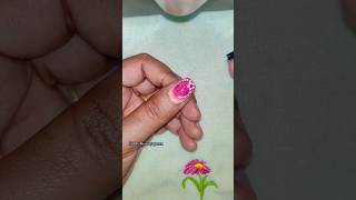 Ombre floral nails video2024 easynailart2024 naildesign2024 shorts goldybeautyqueen [upl. by Sumedocin]