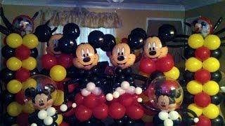 Mickey Mouse Balloon Arch [upl. by Krystal]