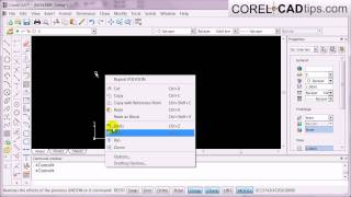 CorelCAD  My first look at the interface [upl. by Eocsor]