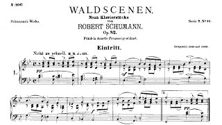 Robert Schumann Waldszenen Op 82 1849 [upl. by Hedvig748]