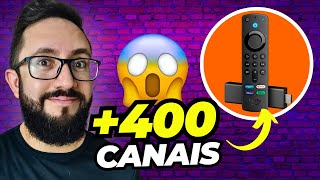 USANDO O FIRE STICK 100 Acesse GRÁTIS agora mesmo  de 400 canais IPTV GRÁTIS 2024 [upl. by Natek]