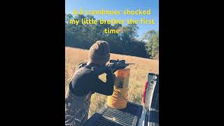 65 creedmoor recoil [upl. by Ahseiyt752]