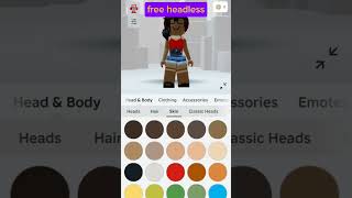 FREE HEADLESS  Roblox  its innaya fouryou [upl. by Novello952]