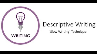 89 GCSE descriptive writing slow writing technique [upl. by Kubiak315]