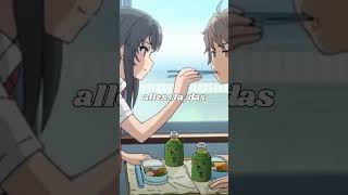 rescal not dream of bunny girl senpai deutsches fandub [upl. by Tomkiel]