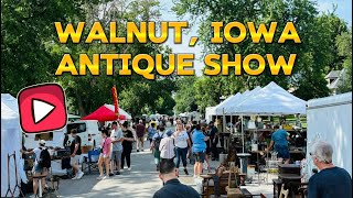 Looking for Treasures  the Walnut Iowa Antique Show [upl. by Ella]