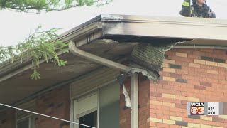 UPDATE Champaign apartment deemed uninhabitable after roof fire [upl. by Spiro770]