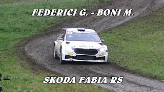 2° RALLY TRENTINO 2024  FEDERICI G  BONI M  SKODA FABIA RS  VIDEO BY BELLUNOVIDEO [upl. by Nivle]