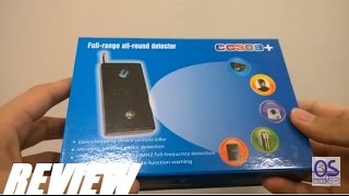 REVIEW CC303 FullRange AntiSpy Signal Bug Detector [upl. by Gainer990]