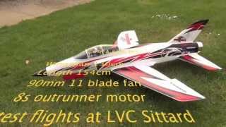 Cobra 90mm EDF Jet Hobbyking Taft Hobby [upl. by Ystap]