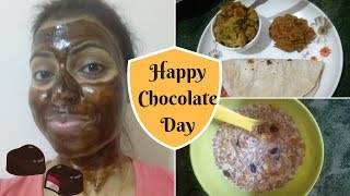 Happy Chocolate Day  How I Cook Starch Free Rice  Making Dinner  makeUbeautiful [upl. by Jara]