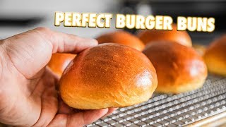 How To Make The Best Burger Buns Of All Time [upl. by Arocahs]