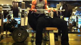 Congo Bench Press Drop Set [upl. by Dreddy]