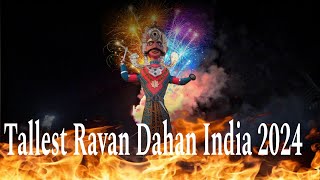 Ravan Dahan in Mumbai Girgaon Chowpatty 2024 [upl. by Calan612]