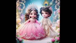 little Krishan radha images 🌹🌹🌹 [upl. by Rizan]