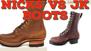 Nicks Boots Moctoe Lug VS JK Boots Superduty [upl. by Thaddaus]