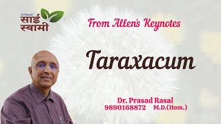 My Clinical Experiences with Taraxacum [upl. by Mehalek]