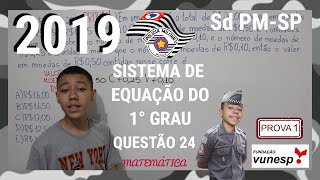 Sd PM SP 2019 Prova 1 Questão 24 [upl. by Ylnevaeh]